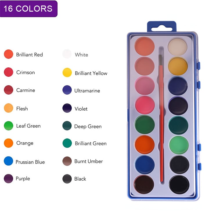 🔥LAST DAY SALE 60% OFF 🖼️Beginner-Friendly💕 Watercolor Workbook