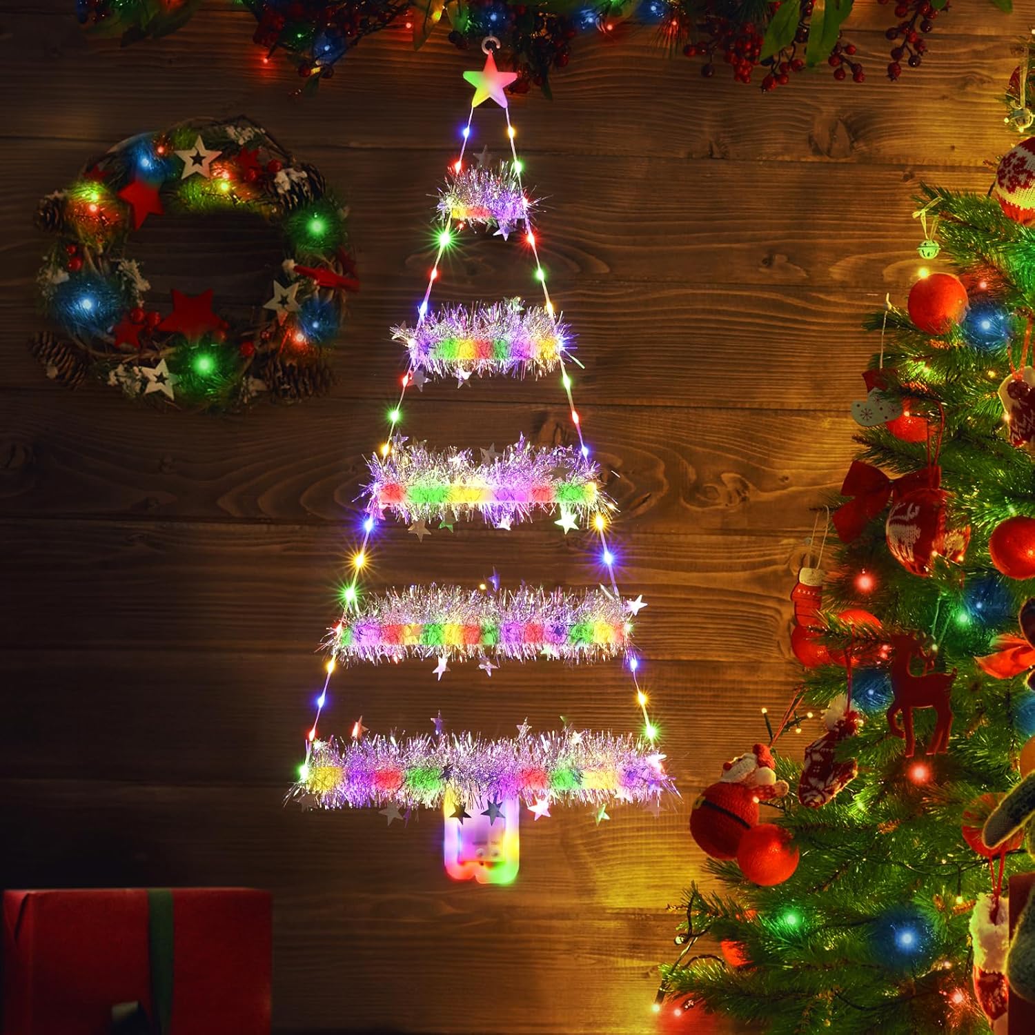 🎄Preheat 2025 Sale 49% OFF! - LED Ladder Lights with Climbing Santa Claus