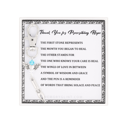 Thank You for Prescribing Hope Poem & Charm, Pen