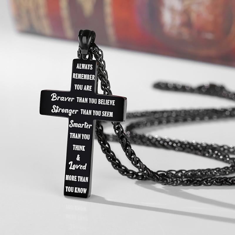 🏆Flash Sale⚡ 50K+ SOLD! Almost Gone-💥🎉✨Flag Cross Necklace,Best Gifts