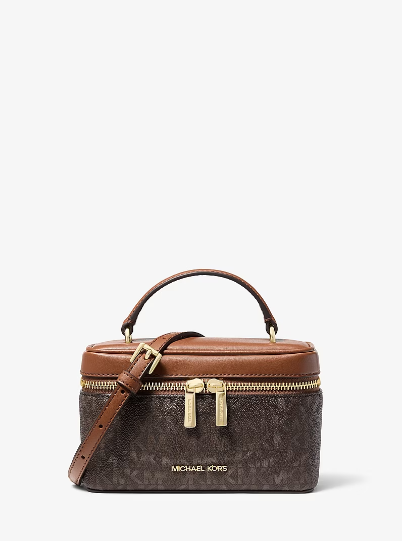 Vivi Small Signature Logo Vanity Crossbody Bag