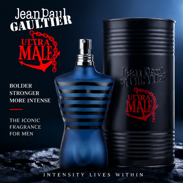 Jean Paul Gaultier Ultra Male Eau de Toilette Intense 4.2FL.OZ 125ML