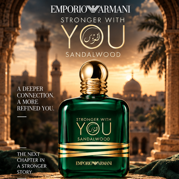 Armani Stronger With You Sandalwood Eau de Parfum (Exclusive Edition) 3.3FL.OZ/100ML