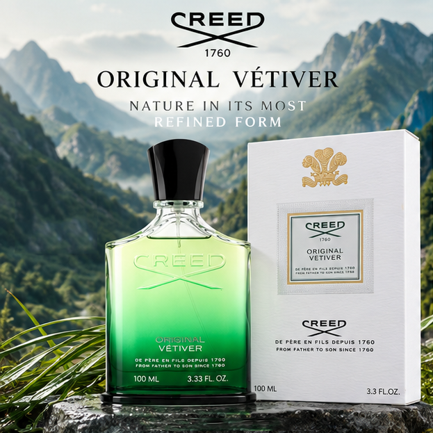 Creed original vetiver green bottle 3.3FL.OZ 100ML