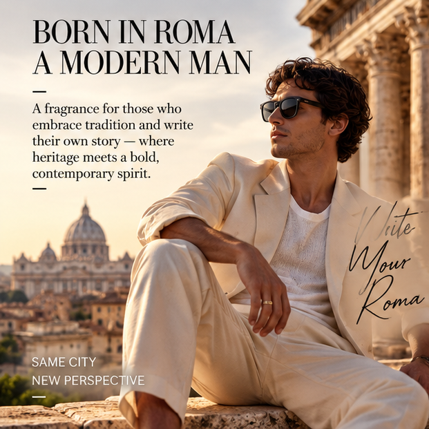 Valentino Born in Roma Uomo Ivory EDT 3.3FL.OZ/100ML