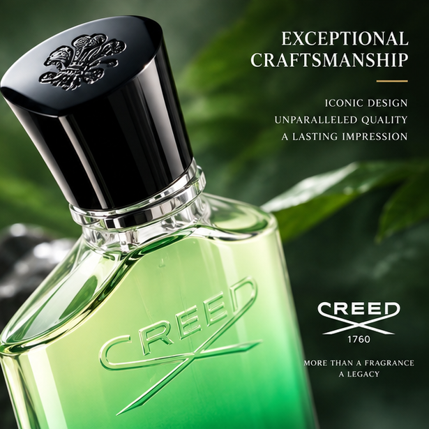 Creed original vetiver green bottle 3.3FL.OZ 100ML