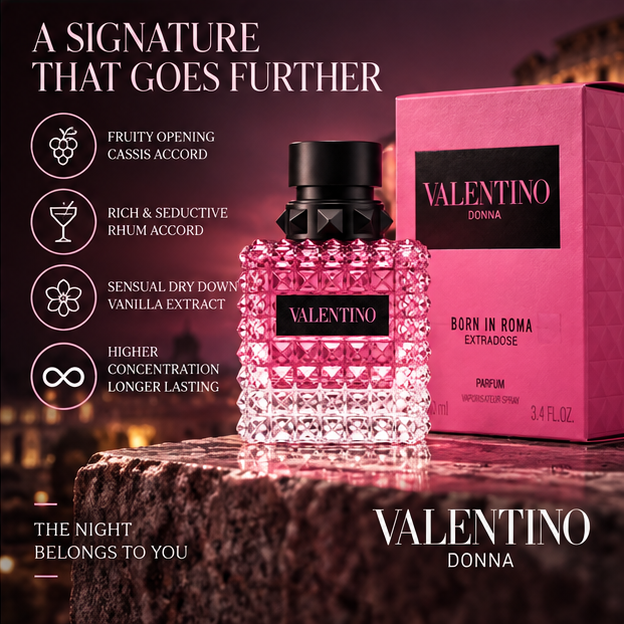 Valentino Donna Born in Roma EXTRADOSE 3.3FL.OZ/100ML