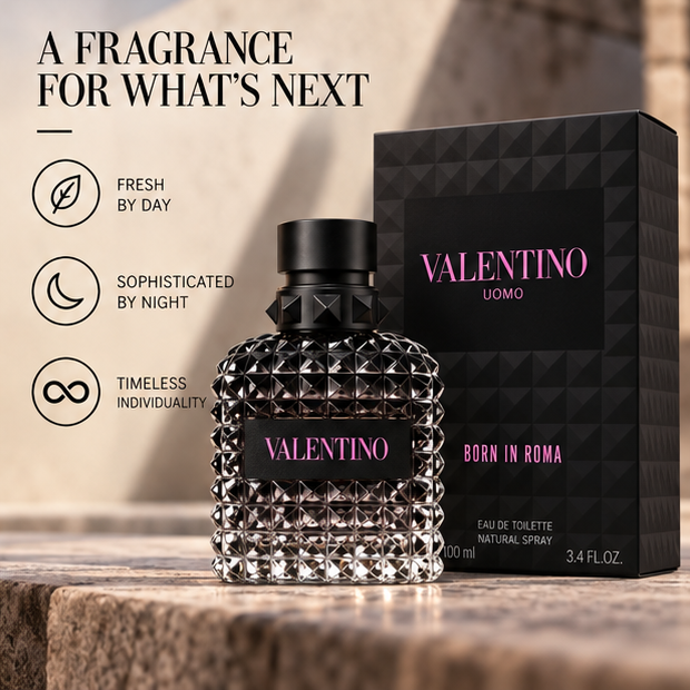 Valentino uomo Born in Roma 3.3FL.OZ/100ML