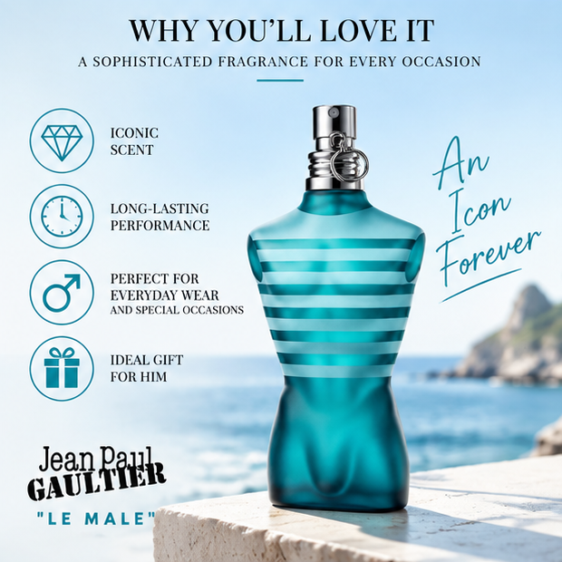 Jean Paul Gaultier Le Male 4.2FL.OZ 125ML