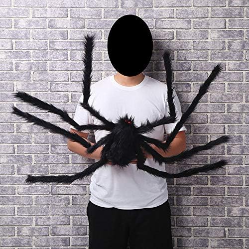 Crawling Groundbreaker Zombie Halloween Decoration (Includes FREE 20ft Caution Tape & 20" Giant Spider)