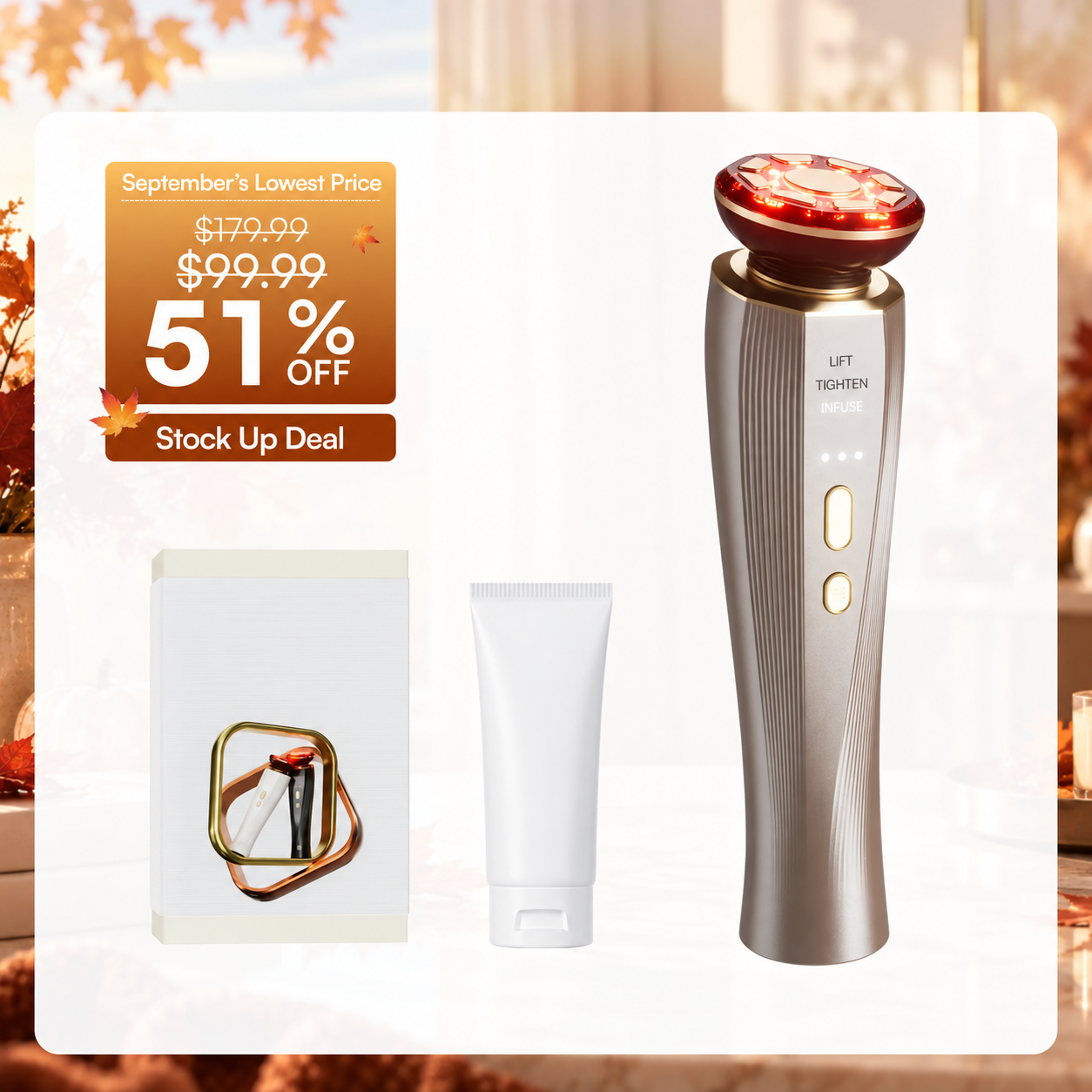 3-in-1 Handheld Facial Beauty Device
