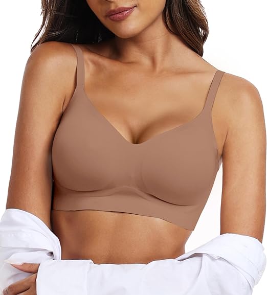 Seamless Everyday Jelly Bra - Coffee - M
