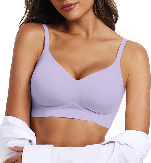 Seamless Everyday Jelly Bra - Purple - L