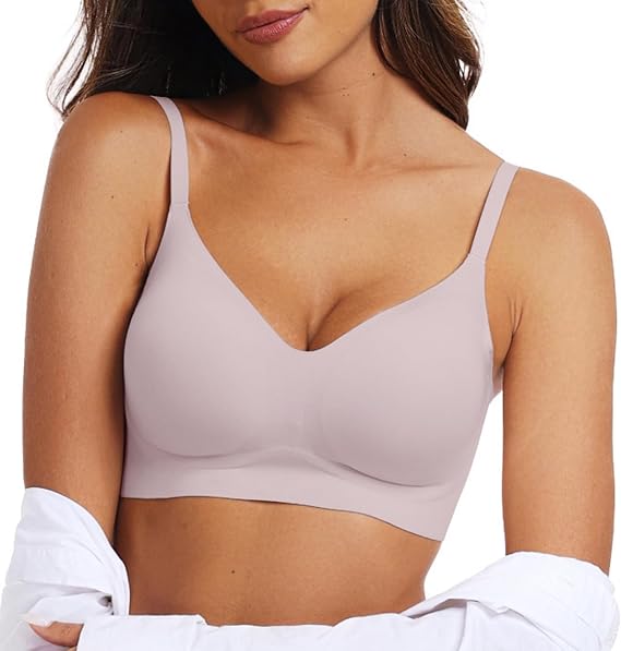 Seamless Everyday Jelly Bra - Pink - L