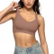 Full Coverage Push Up Jelly Bra - Coffee - M