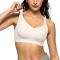 Full Coverage Push Up Jelly Bra - White - M