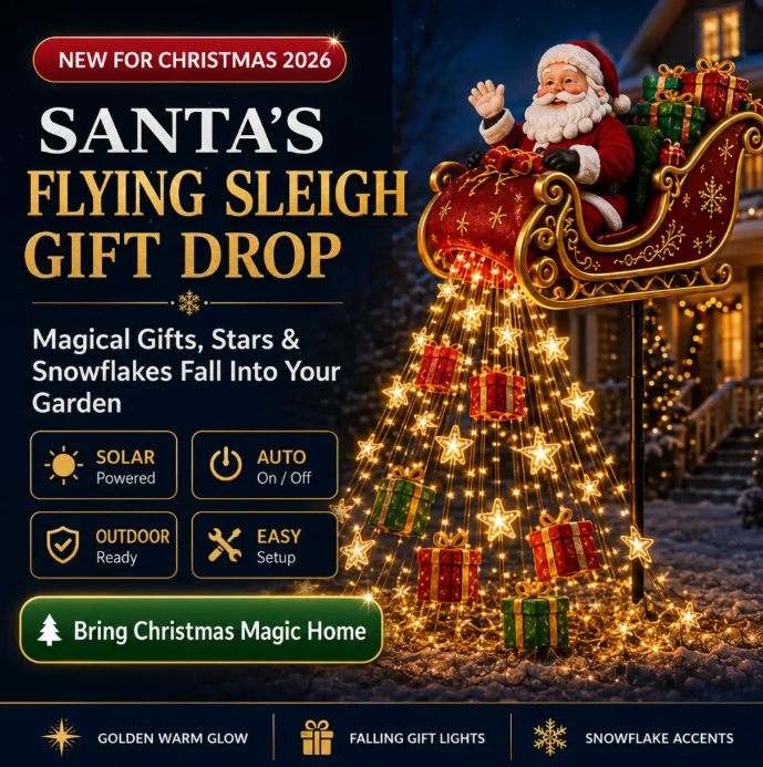 đLast day 49% OFFâSnowman Magic Fountain-Flowing Snowflake LED Christmas Garden Lightâď¸