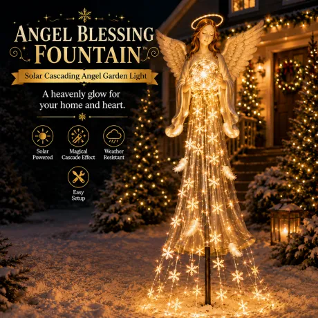 đLast day 49% OFFâSnowman Magic Fountain-Flowing Snowflake LED Christmas Garden Lightâď¸