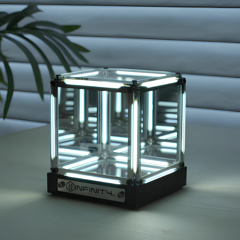 Infinity Mirror Cube Lamp