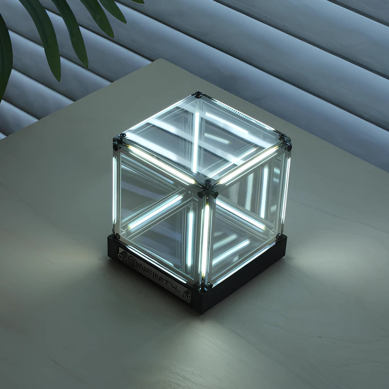 Infinity Mirror Cube Lamp