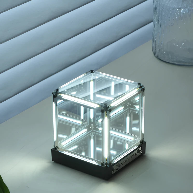 Infinity Mirror Cube Lamp