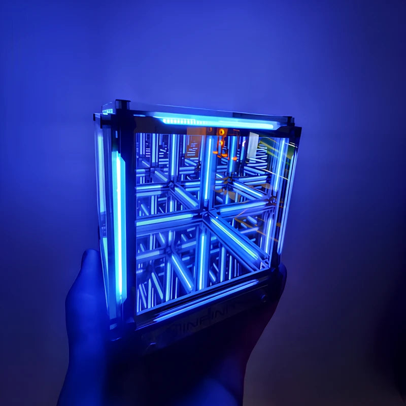 Infinity Mirror Cube Lamp