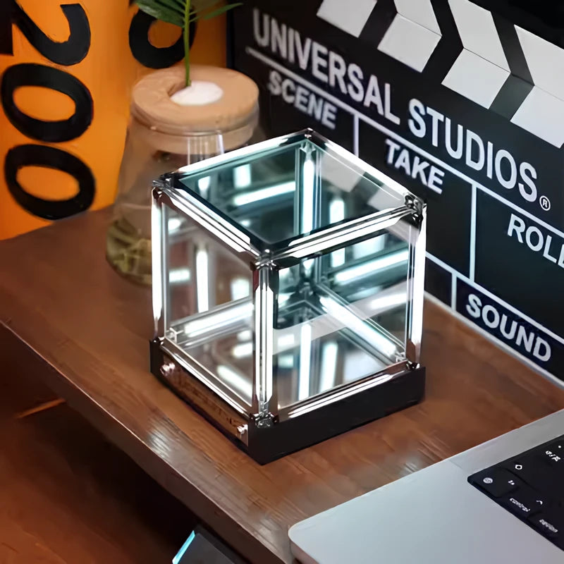 Infinity Mirror Cube Lamp