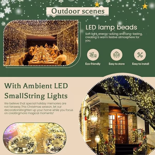 🎁LED Copper Wire Firecracker Light String