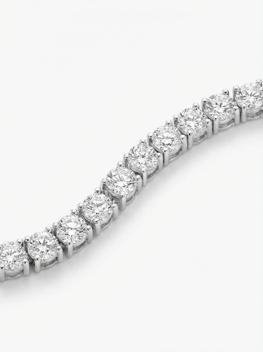 Lab Diamond Tennis Bracelet