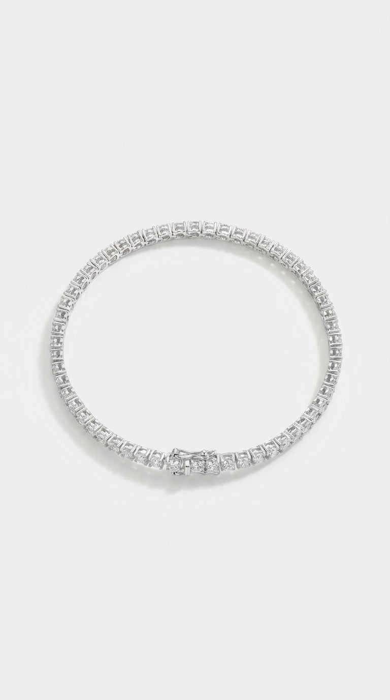 Lab Diamond Tennis Bracelet