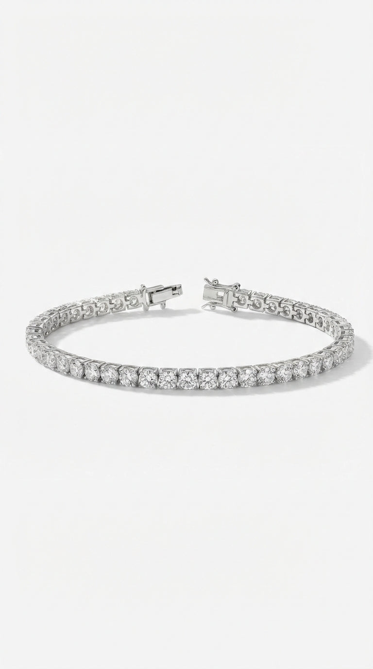 Lab Diamond Tennis Bracelet