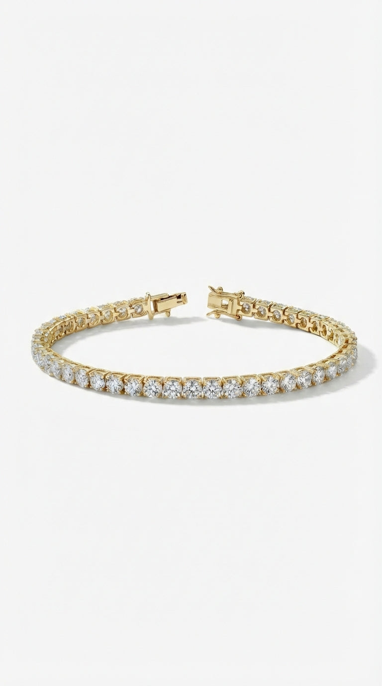 Lab Diamond Tennis Bracelet