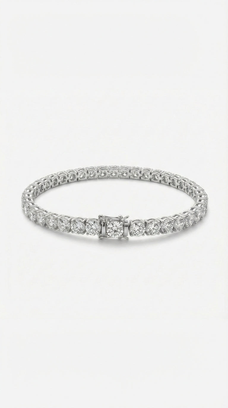 Lab Diamond Tennis Bracelet