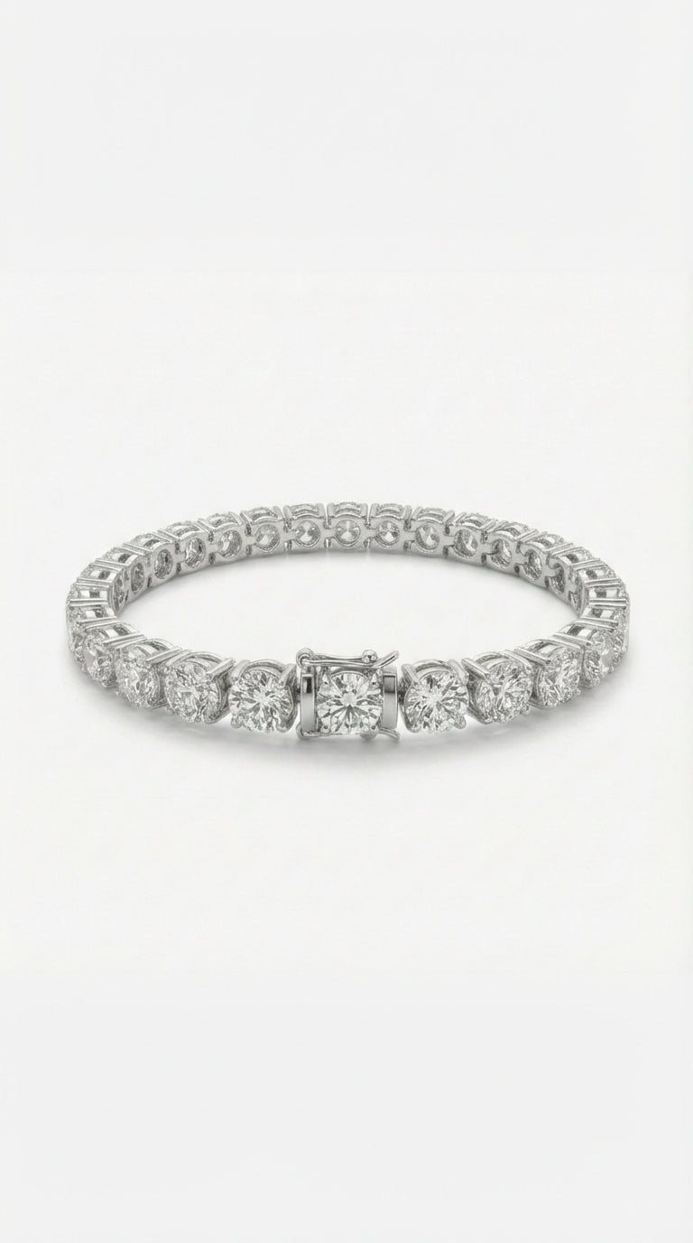 Lab Diamond Tennis Bracelet