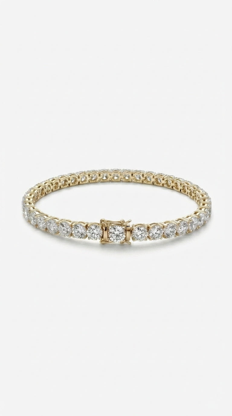 Lab Diamond Tennis Bracelet