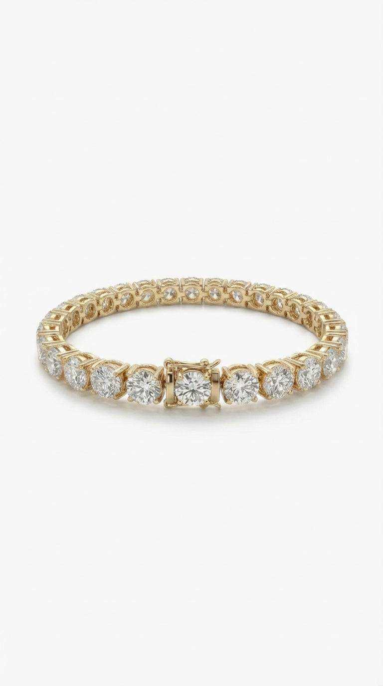 Lab Diamond Tennis Bracelet