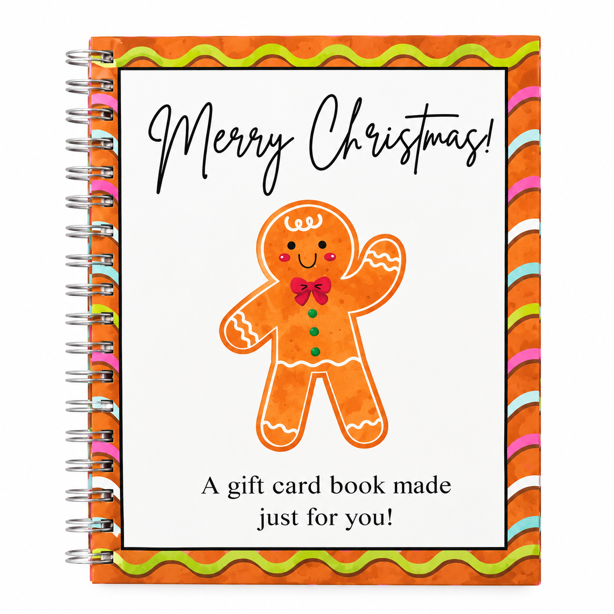 Christmas Gift Card Book🎁 | 12 Personalized Gift Card Pages💌