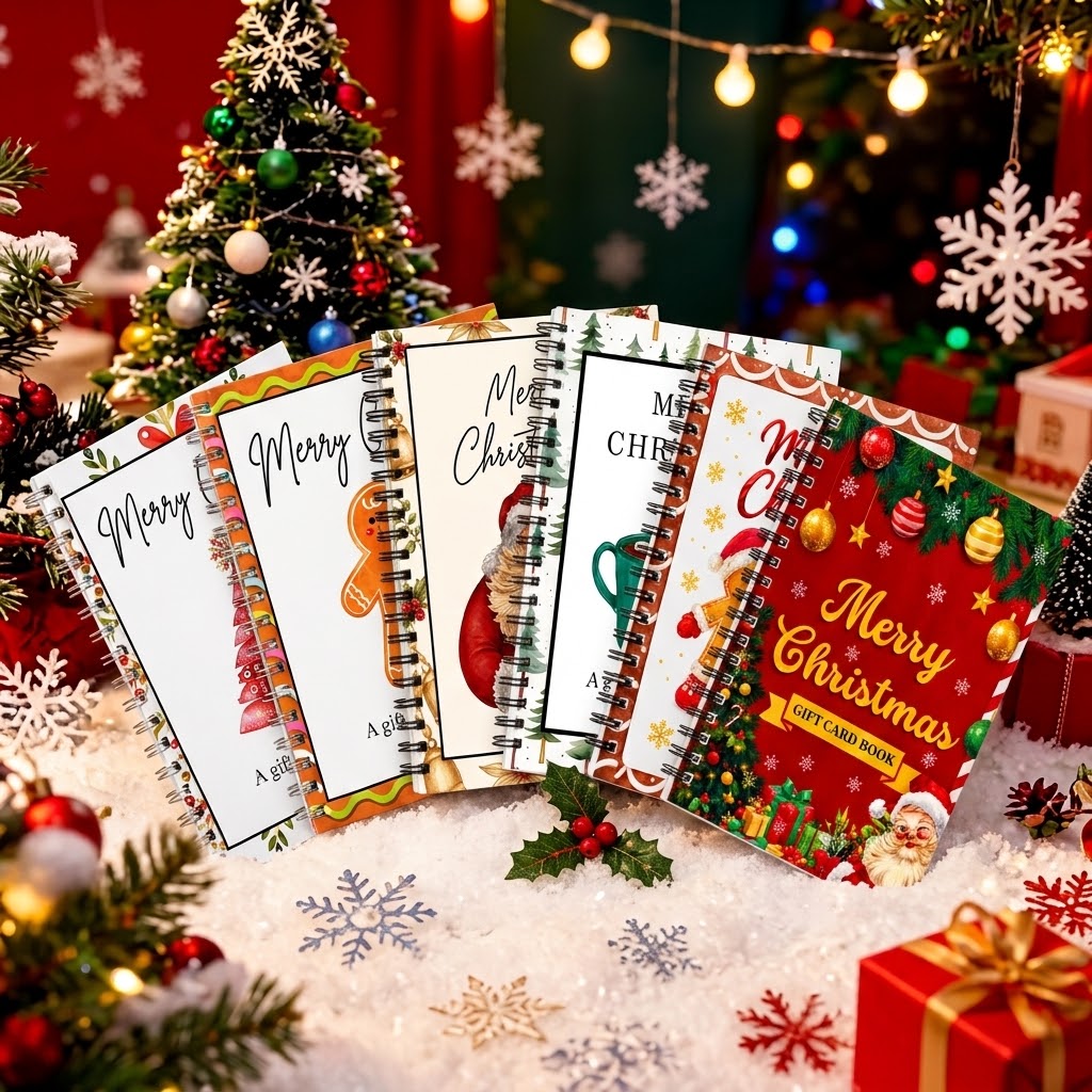 Christmas Gift Card Book🎁 | 12 Personalized Gift Card Pages💌
