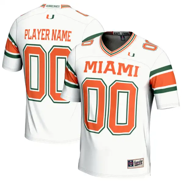 #1 Canes Game Top Miami Hurricanes Jersey