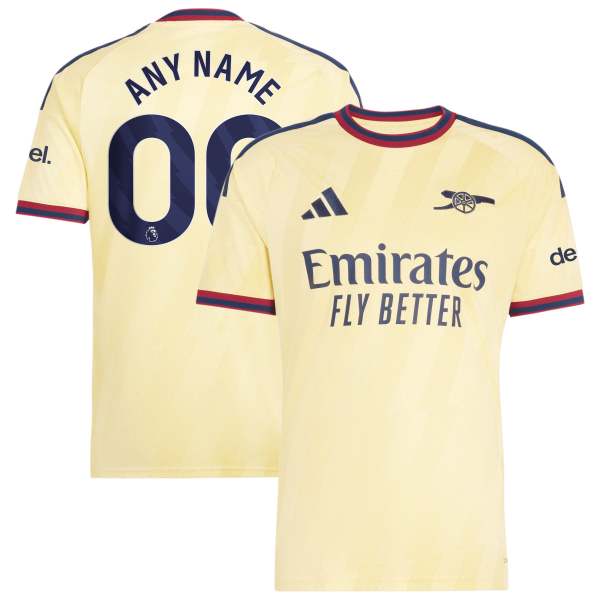 Arsenal 2026/27 Third Replica Custom Jersey - Yellow