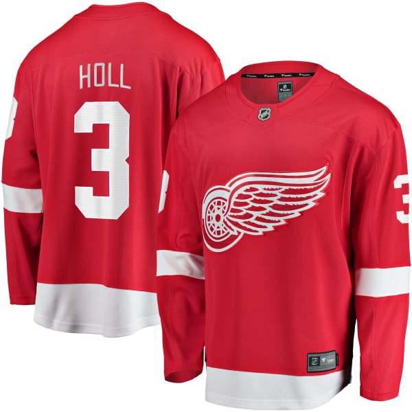 Justin Holl Detroit Red Wings Home Breakaway Jersey - Red
