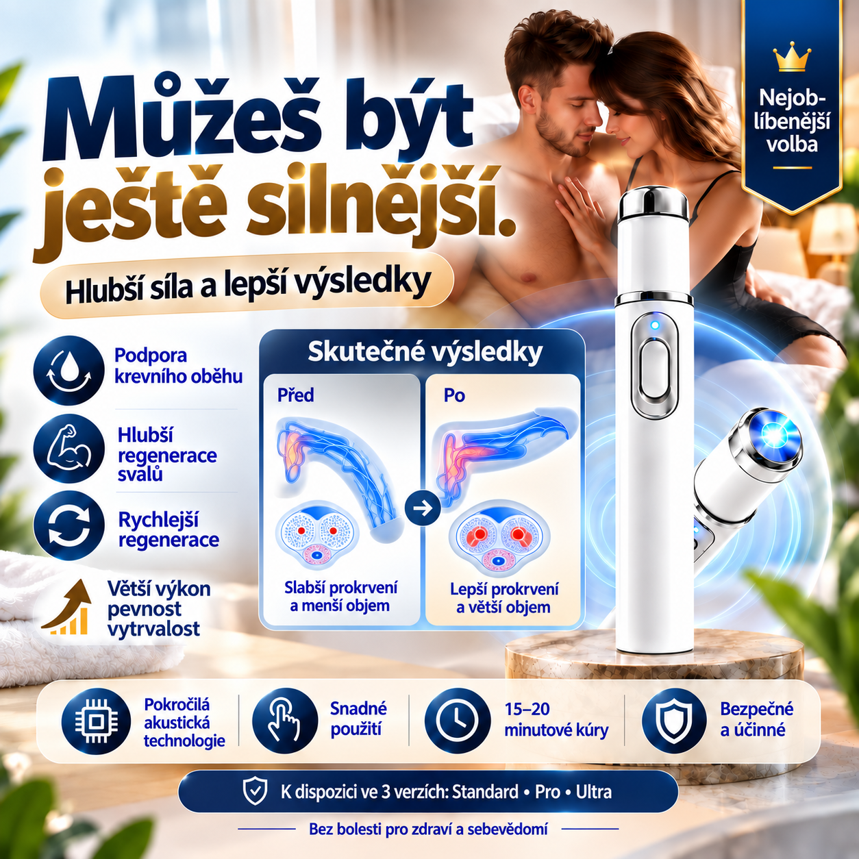 😍💪Terapia avansată cu unde acustice de șoc restabilește sănătatea țesutului penian, îmbunătățește rigiditatea erecției, rezistența și încrederea în performanța masculină, ameliorând durerile musculare, rigiditatea articulară și durerile de tendoane.