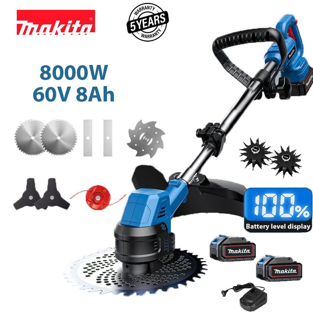 Mașină de tuns iarba multifuncțională cu baterie litiu Makita 1