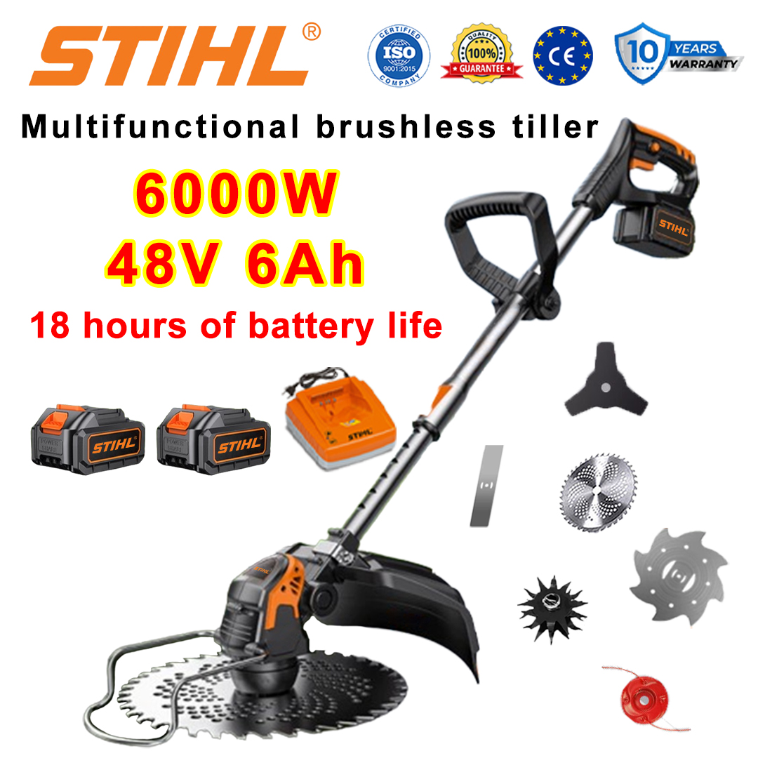 Mașină de tuns iarba multifuncțională fără perii STIHL 15000W cu litiu-ion