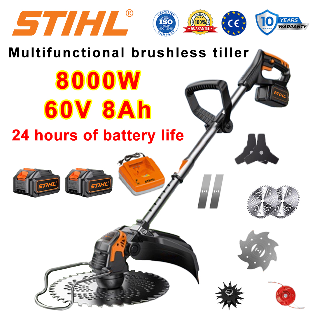 Mașină de tuns iarba multifuncțională fără perii STIHL 15000W cu litiu-ion
