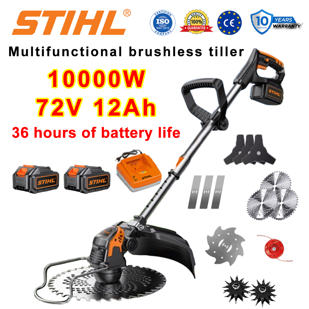 Mașină de tuns iarba multifuncțională fără perii STIHL 15000W cu litiu-ion
