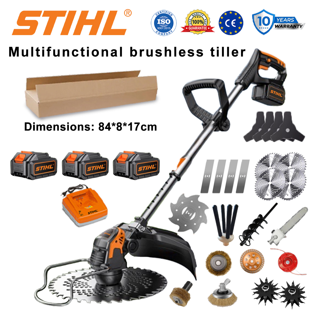 Mașină de tuns iarba multifuncțională fără perii STIHL 15000W cu litiu-ion
