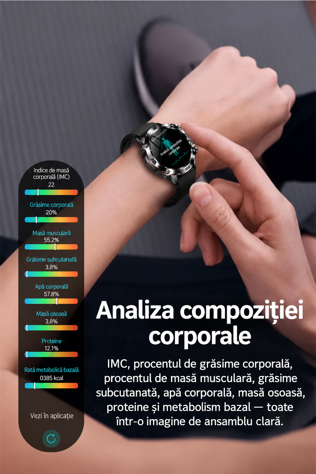Detalii și funcții ale ceasului inteligent — imaginea 11