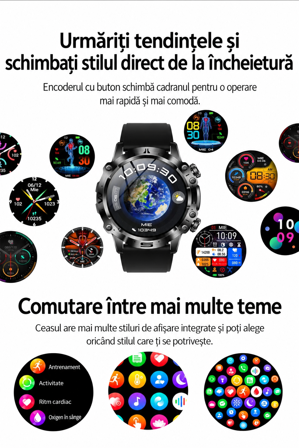 Detalii și funcții ale ceasului inteligent — imaginea 22