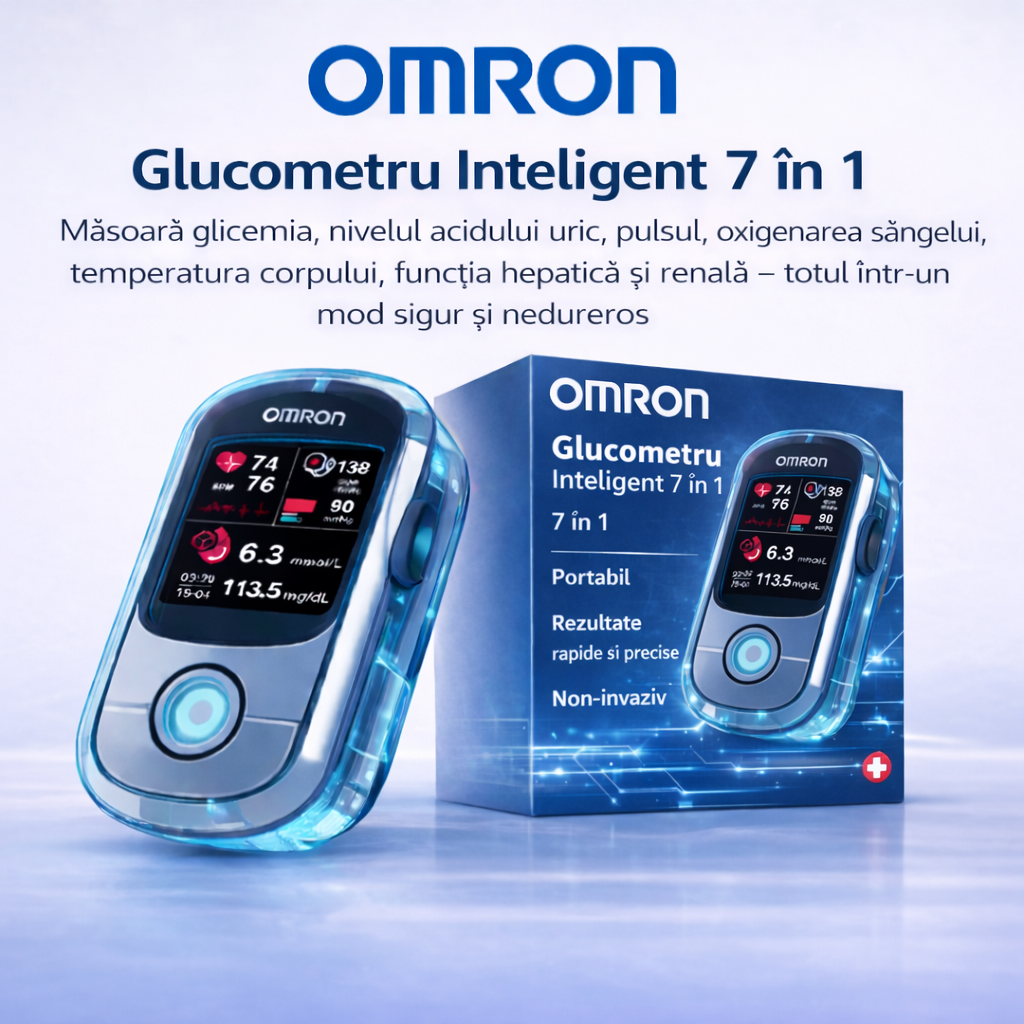 🔥 Az Omron™ 2026-ban piacra dobja új, nem invazív, intelligens vércukormérőjét 🔥